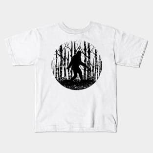 Sasquatch Bigfoot Kids T-Shirt